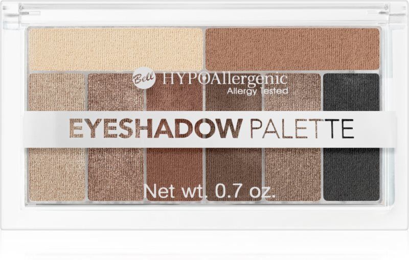 Bell Hypoallergenic Eyeshadow Palette, 8 Shades shade 01 17 g