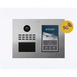 DoorBird D31TDH 5G IP Video Türsprechanlage – Edelstahl V2A