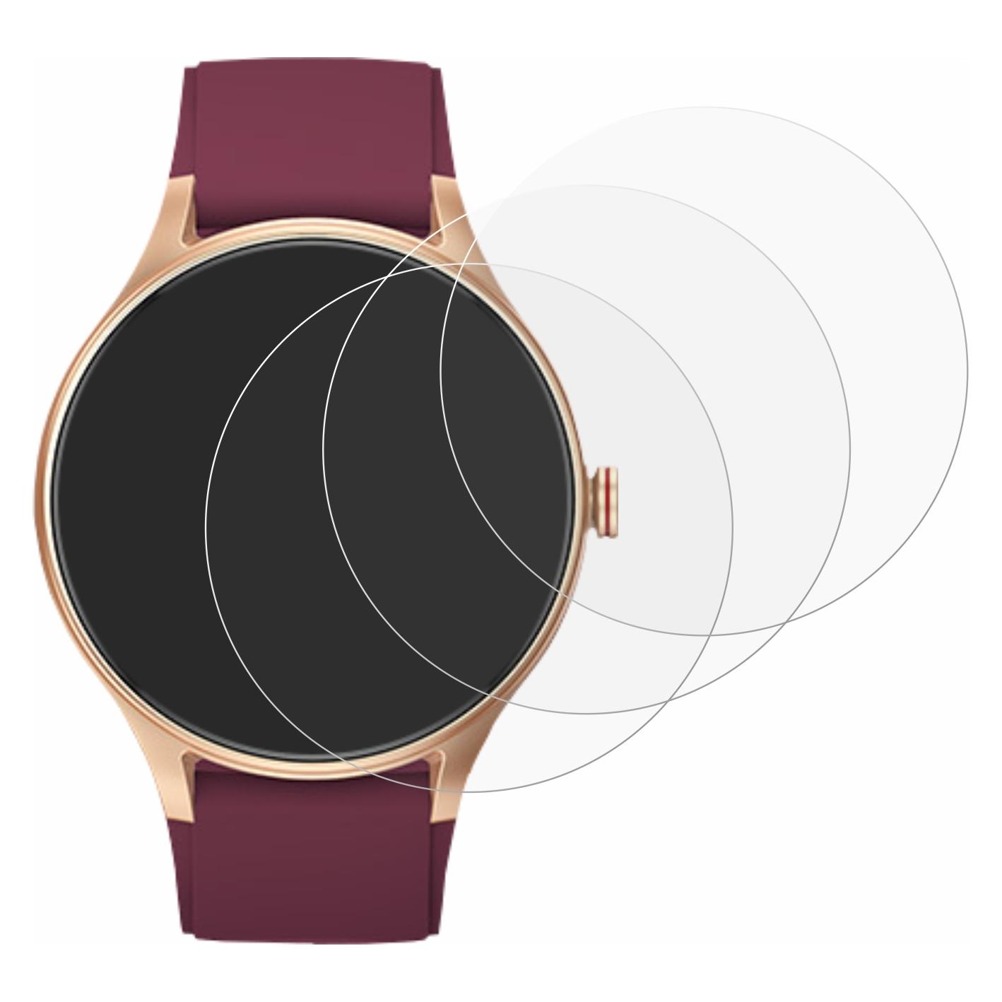 Brotect Schutzfolie für Fitpolo Smartwatch 1.57" Displayschutz Displayschutzfolie Folie Klar Transparent (4264887)