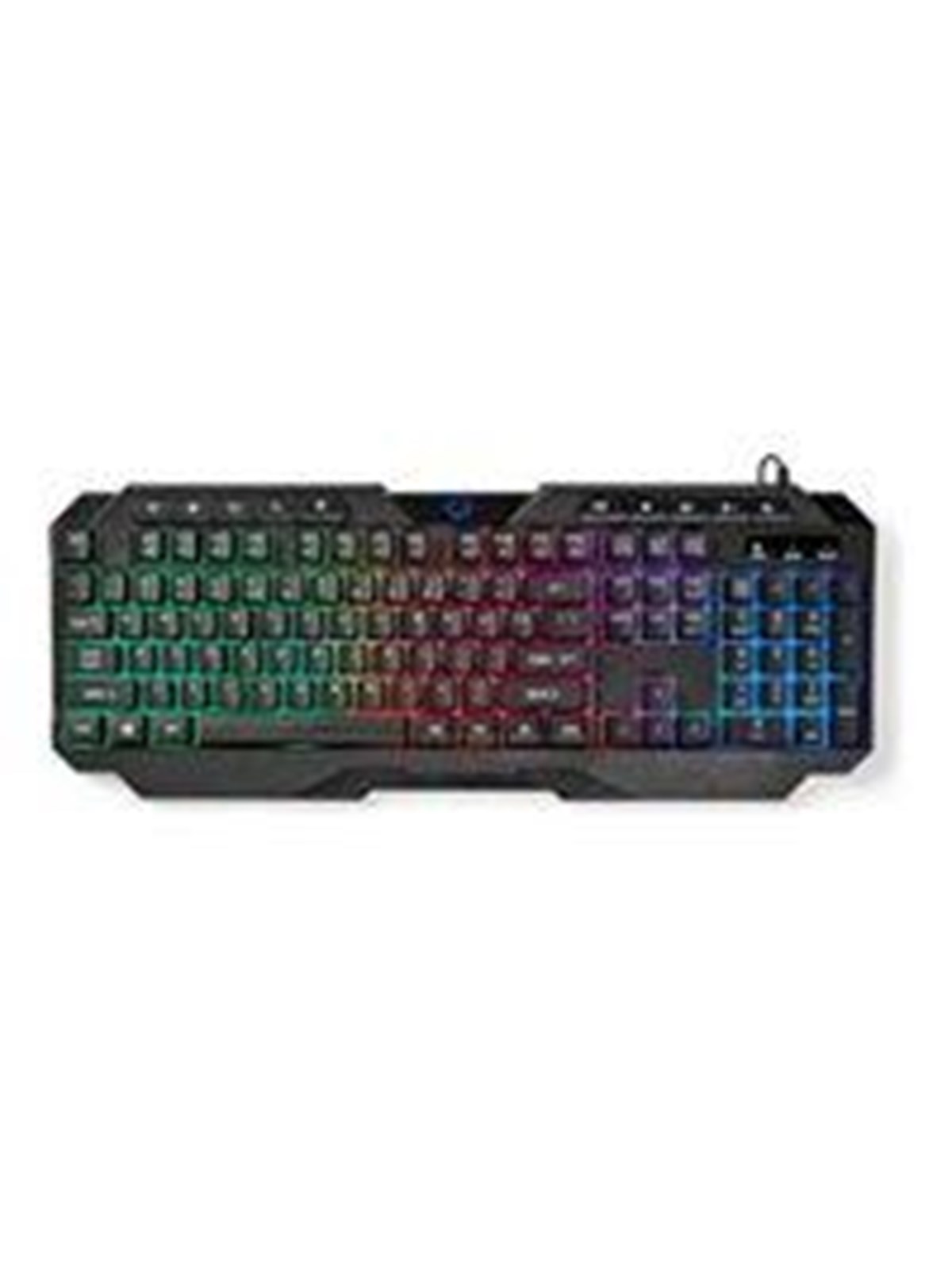 Nedis - keyboard - QWERTY - US - black Input Device - Gaming Tastatur - Englisch (US) - Schwarz