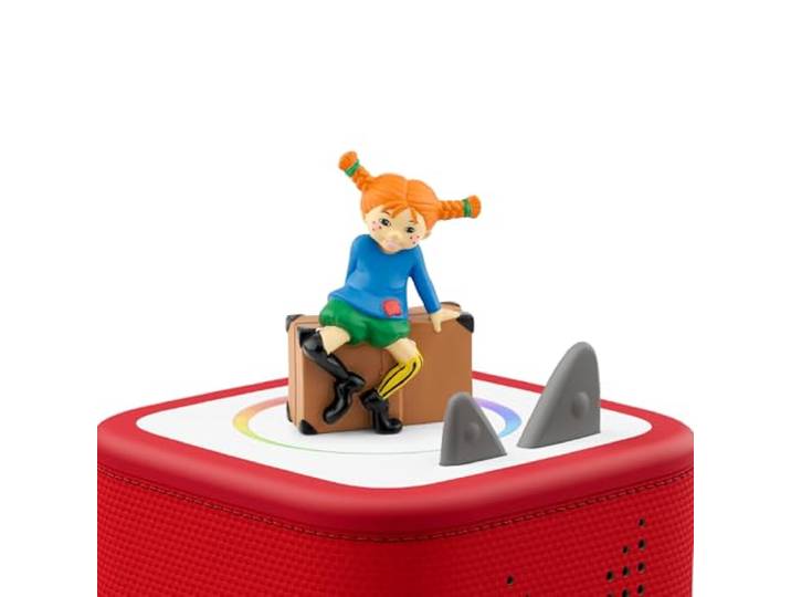 tonies Hörfigur für Toniebox, Pippi Langstrumpf – Pippi Langstrumpf geht an Bord, Hörspiel nach dem Klassiker von Astrid Lindgren für Kinder ab 3 Jahren, Spielzeit ca. 144 Minuten