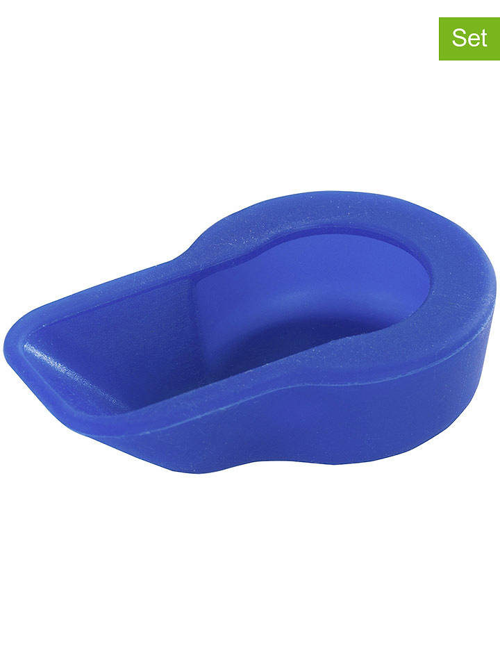Maximex 2er-Set: Anti-Kalk-Caps in Blau - (B)5,7 x (H)3,5 x (T)1,5 cm - onesize