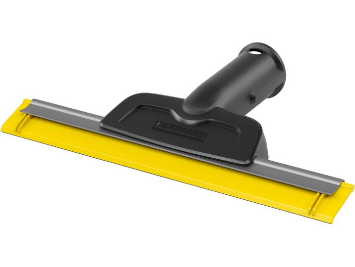 Fensterreiniger KÄRCHER Fensterdüse Comfort , schwarz, B:22,5cm H:4,3cm T:14cm, Fensterreiniger, Fensterreiniger, 22,5 cm lange, flexible Abziehlippe, kompatibel mit Dampfreiniger