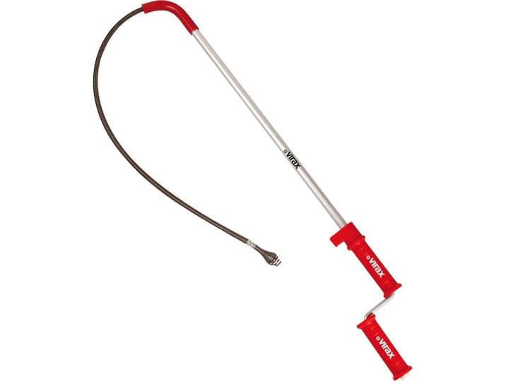 VIRAX Déboucheur WC manuel à canne 160 cm