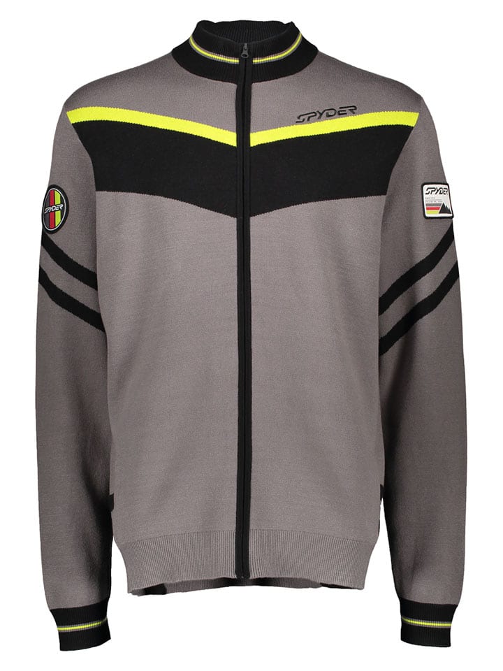 SPYDER Trainingsjacke "Garmisch" in Grau - M