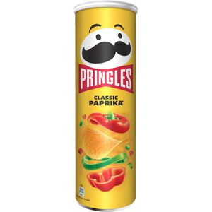 Pringles Chips Classic Paprika, Kartoffelchips, 165g