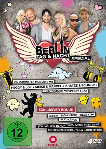Meike - Berlin - Tag & Nacht - Special - Die schönsten Momente mit Peggy & Joe, Meike & Marcel, Krätze & Schmidti [4 DVDs] - Preis vom 09.10.2026 07:28:09 h
