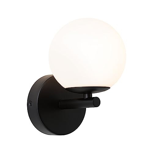 Paulmann Gove LED wandlamp voor badkamer, zwart, warmwit, IP44