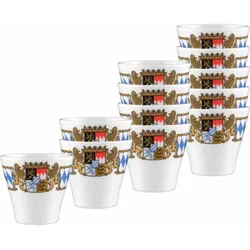 Seltmann Compact Bayern Stamper, Cocktailgläser, Mehrfarbig