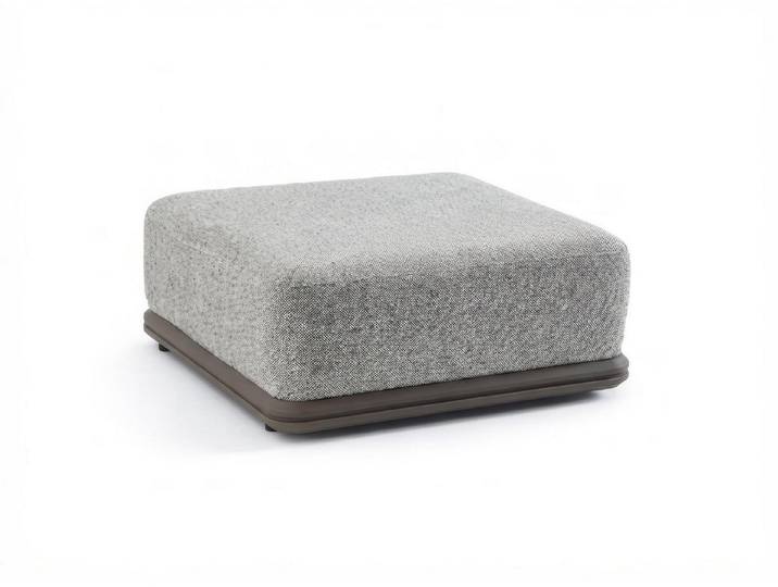 Xlmoebel Polsterhocker Hocker Modern Grau Bequem Polsterhocker Sitzhocker Wohnzimmer Design