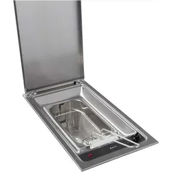 NOVY Friteuse 3711, Fritteuse, Silber