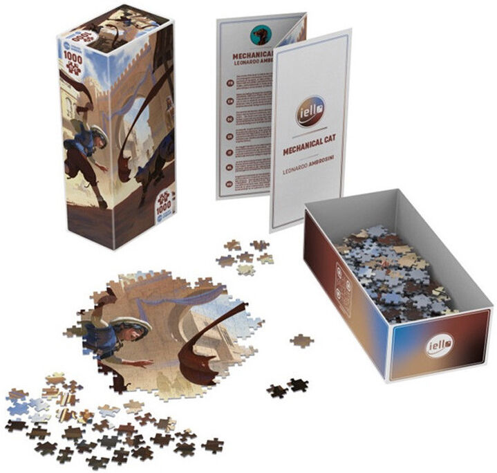 iello Puzzle Universe 1000 pcs Mechanical Cat