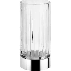 Century Zahnbürstenbecher geriffelt Chrom