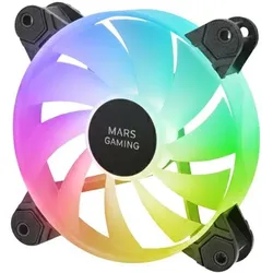 Mars Gaming MF-4A (120 mm, 4x), PC Lüfter, Schwarz, Mehrfarbig