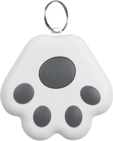 Inspire Picks Cat Paw Mini Tracker Tag Cute Anti Lost Locator For Pets Keys And Wallets gray