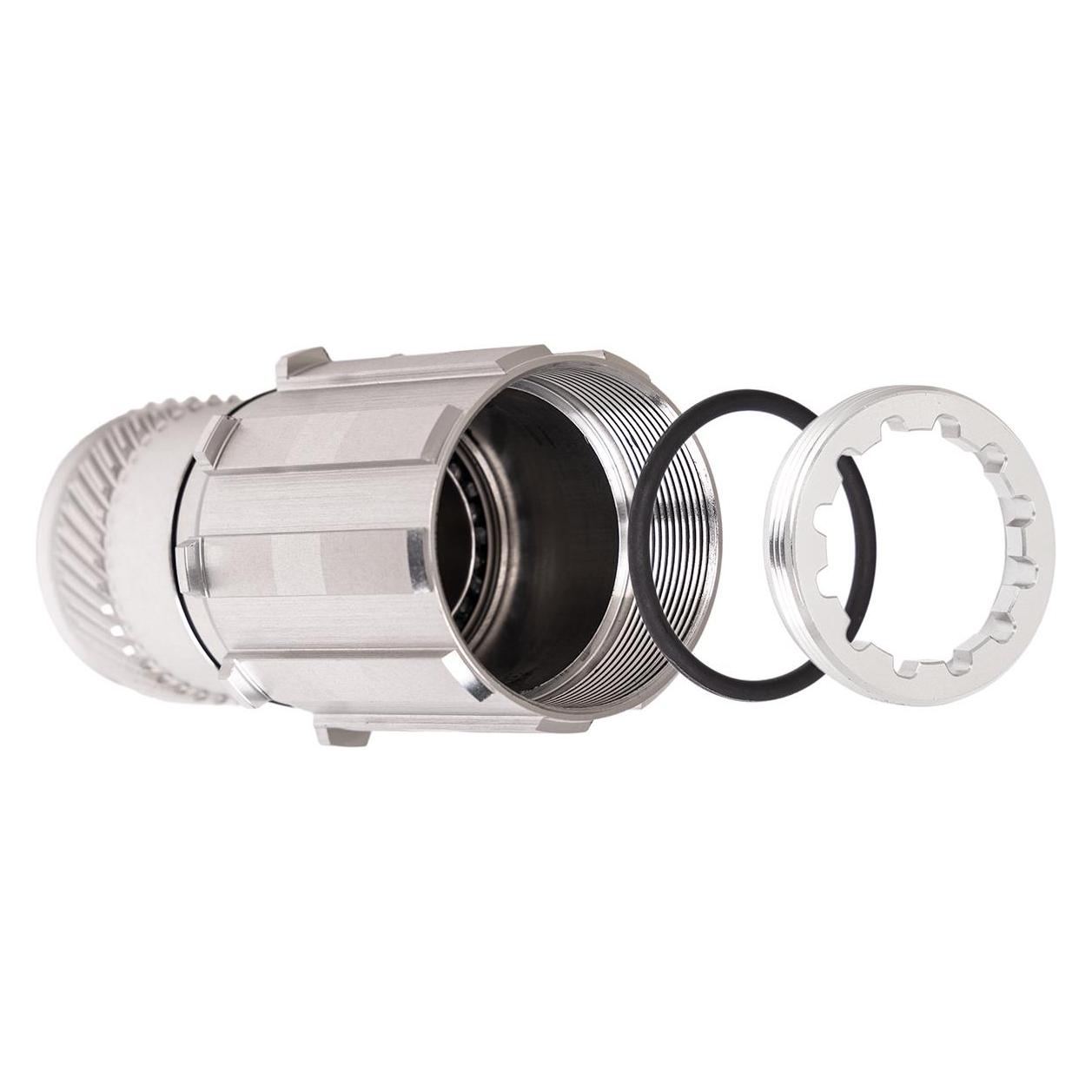 Chris King BOOST Gen. 4 Freilaufkörper Conversion Kit ohne Achse Shimano HG, Edelstahl-Lager, silver (52566939)