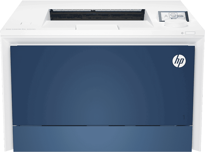 Impresora láser - HP Color LaserJet Pro 4202dn, Laser, Color, Wi-Fi, Impresión doble cara, USB, Smart Azul