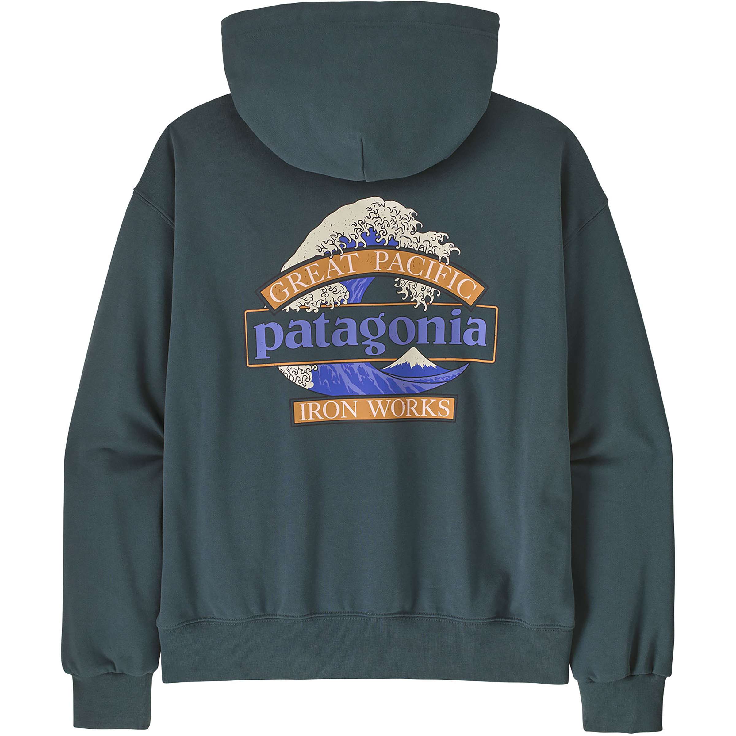 Patagonia Great Waves Daily Damen Hoodies grau Größe M Lifestyle Hautfreundlich