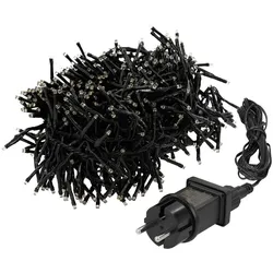 LED CLUSTER LICHTERKETTE 4m 576 LED Warmweiß Wetterfest Innen/Außen