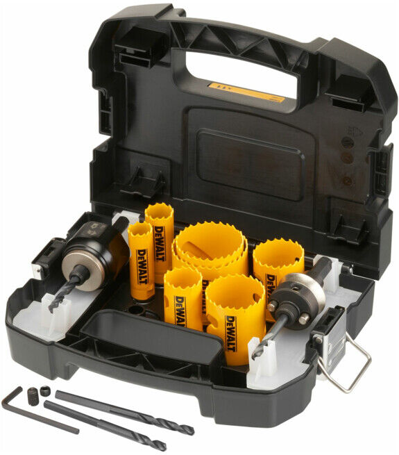 Jeu de scies cloches sanitaires BIM DEWALT, 11 pièces. (DT90355-QZ)