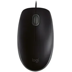 Logitech Optische Maus »B110 Silent« schwarz, 6.1x3.8x11.3 cm