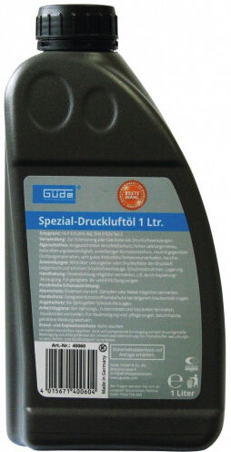 GÜDE Huile HLP 425 pour outillage pneumatique 1 L 40060