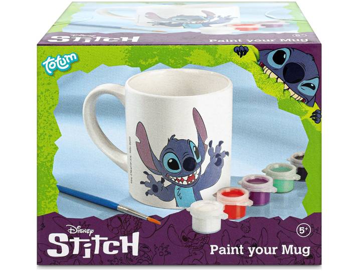 Totum Stitch Tasse zum Selbstbemalen 5+ Jahre