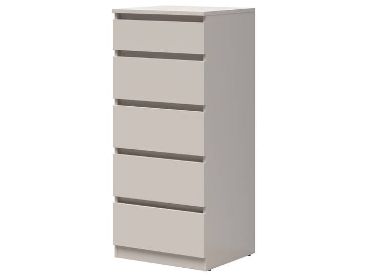 Commode - Hauteur 115 cm 50 x 115 x 45cm Beige/Cachemire