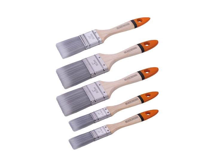 Pinsel Set Flachpinsel 5-teilig