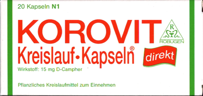 ROBUGEN GmbH & Co.KG KOROVIT Kreislauf-Kapseln 20 St 05002067