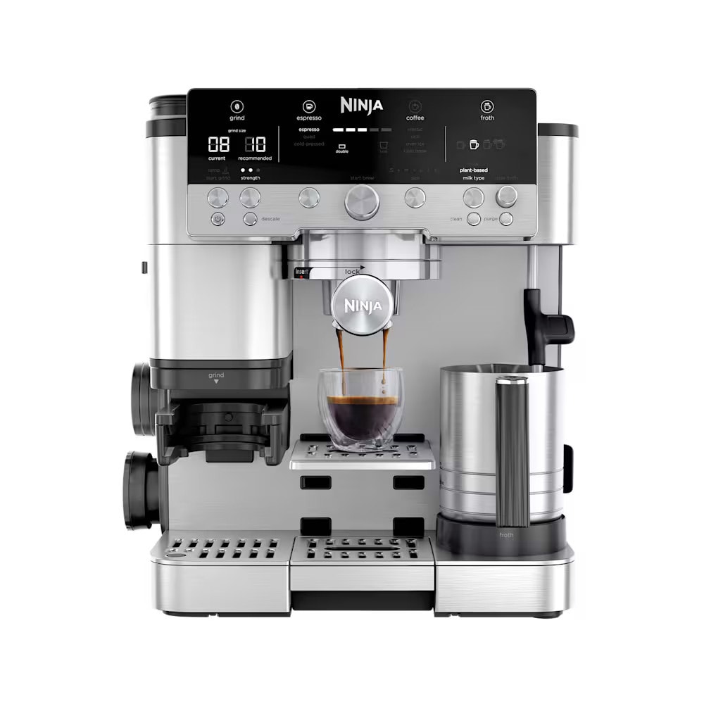SharkNinja Ninja Luxe Café Premier Kaffeemaschine Serie ES601 silber ES601EU