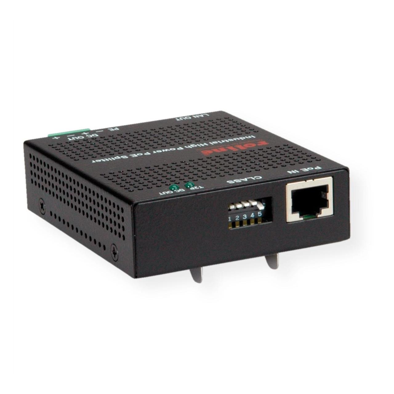 Roline High Power PoE Splitter, 30W (PoE Splitter) (21.13.1175)