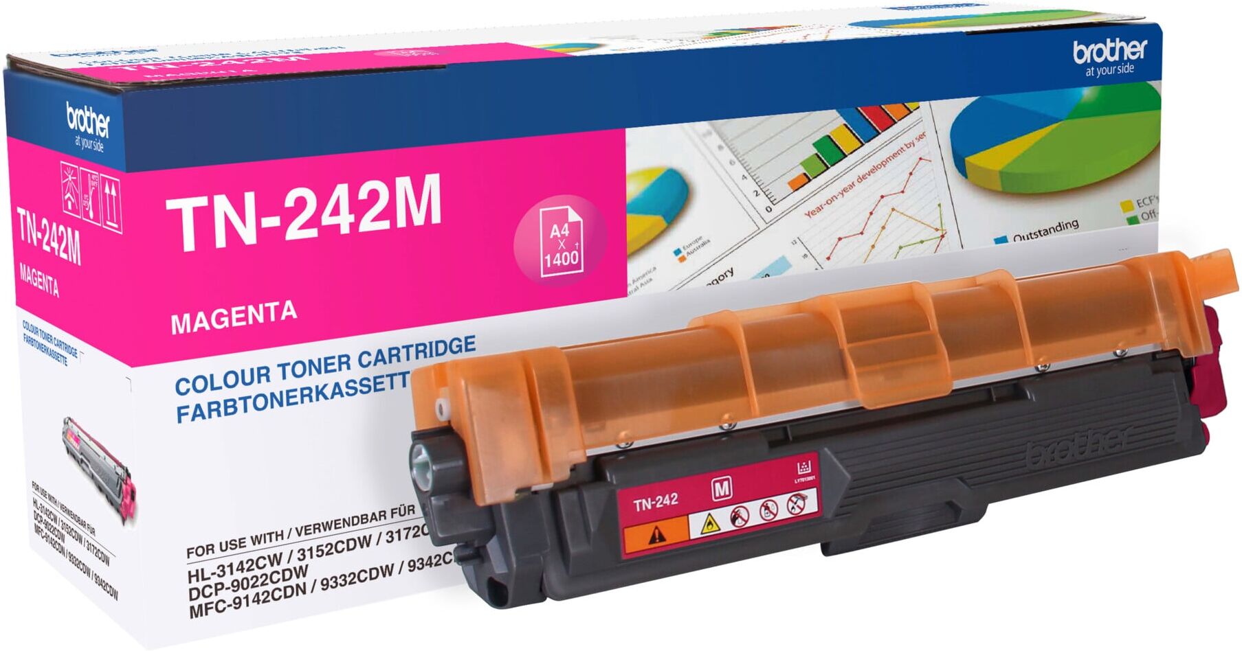Brother Toner TN-242M magenta (TN242M)