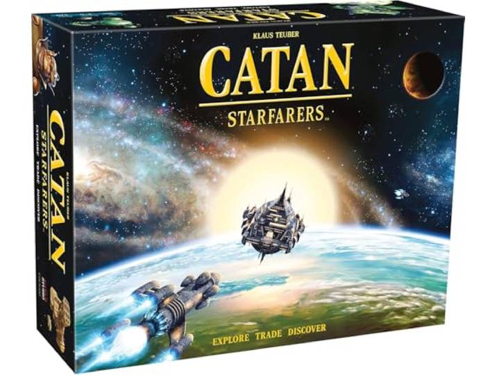 CATAN Starfarers - English: Brettspiel für Strategie-Fans ab 12 Jahren, für 6 Spieler