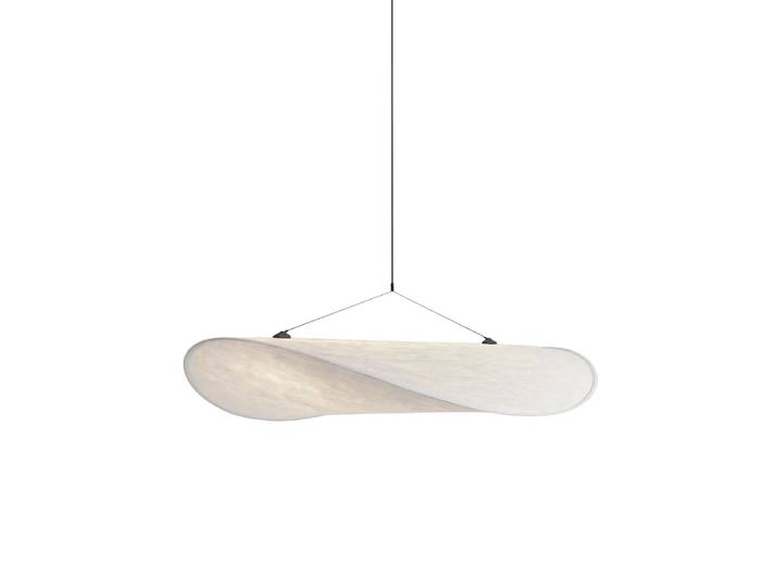 New Works - Tense LED Pendelleuchte, 90 cm, weiss