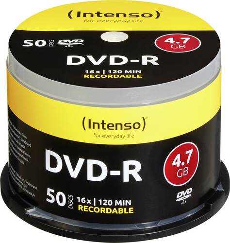 INTENSO DVD-R Spindel, 50 Stück