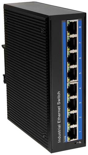 LogiLink NS203 NS203 Industrial Ethernet Switch 8 Port 10 / 100 / 1000MBit/s