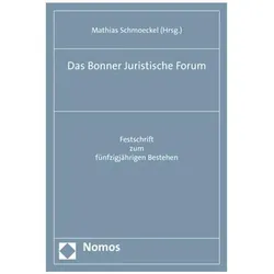 Das Bonner Juristische Forum, Fachbücher von Mathias Schmoeckel