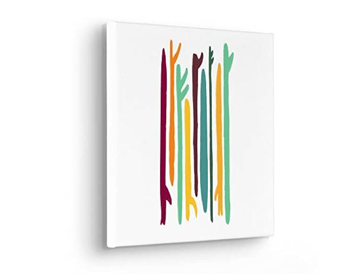 Komar Keilrahmenbild im Echtholzrahmen - Surf Blade - Größe 30 x 30 cm