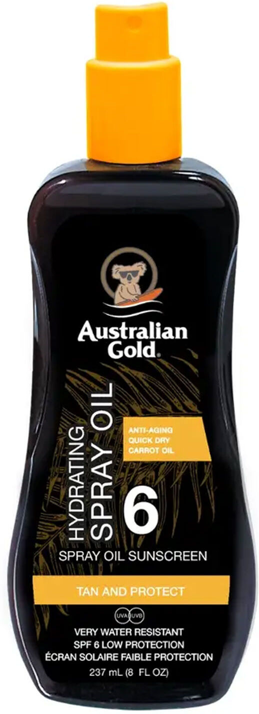 AUSTRALIAN GOLD Spray Oil With Carrot SPF6 237ml