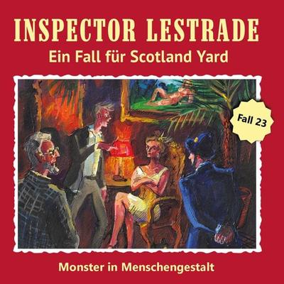 Inspector Lestrade CD 23 - Monster in Menschengestalt - Otto Joachim, CD, 9783689280581