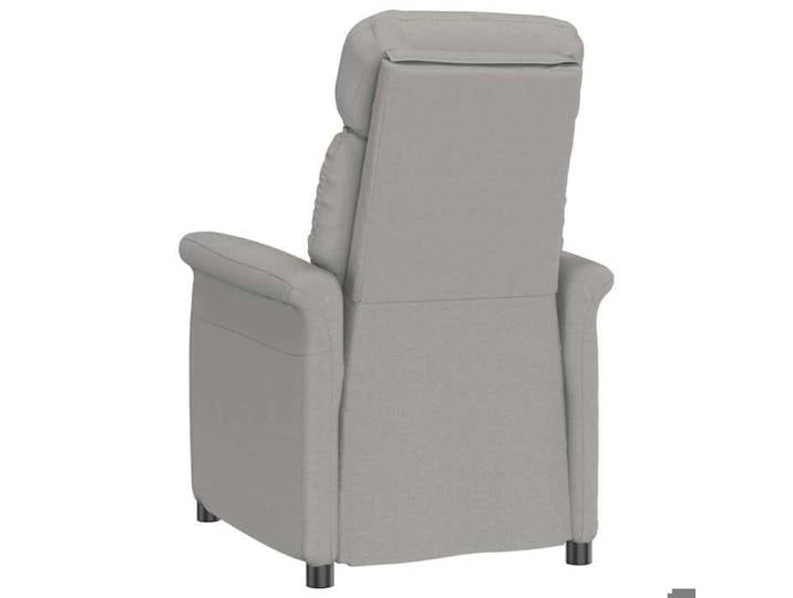 Fauteuil 1 place-moderne - Gris clair - fauteuil Gris clair Microfibre - Cadre durable_20.2kg_95468