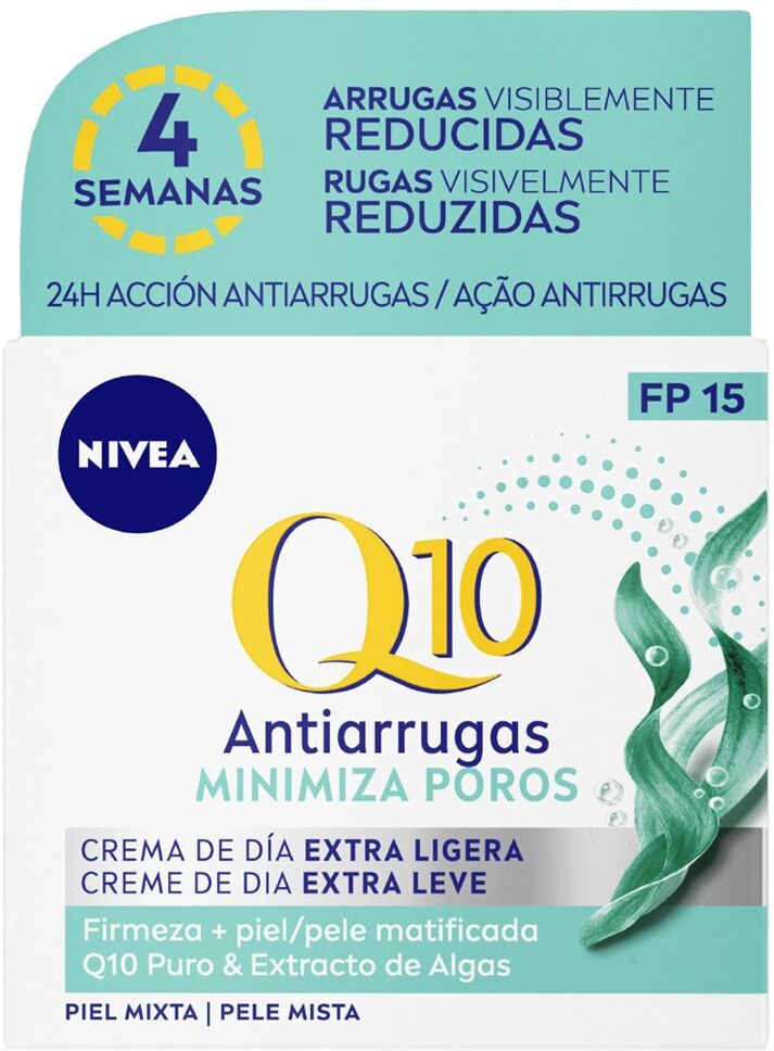 Nivea Crema De Día Q10 Power Fp15 Antiarrugas Piel Mixta 50 ml .