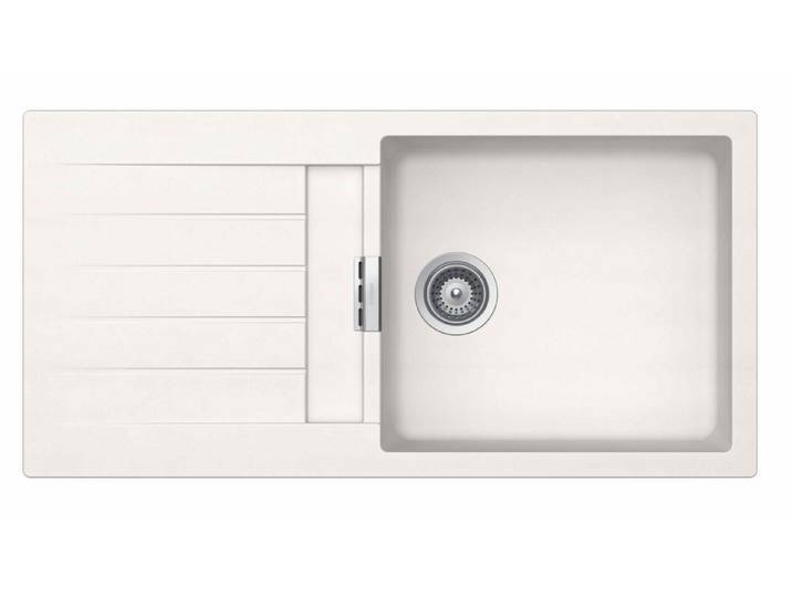 Schock Einbauspüle SCHOCK Spüle, Einbau von oben Signus D-100L-A, Cristadur Polaris