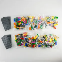 LEGO Set 10 Packs und 10 8x16 Platten Dunkelgrau (LEGO Zubehör)