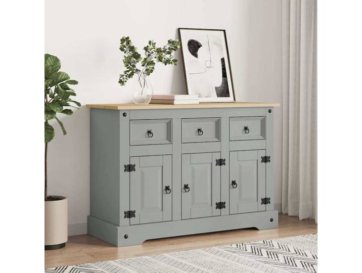 vidaXL Sideboard Corona 112x43x78 cm Massivholz Mexikanische Kiefer