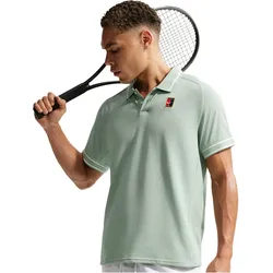 NIKE Court Heritage Tennis Poloshirt Herren 006 - steam M