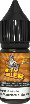Dreamods Nutty Thriller Cereal Killer Aroma Concentrato 10ml Cereali Cioccolato Burro D'Arachidi