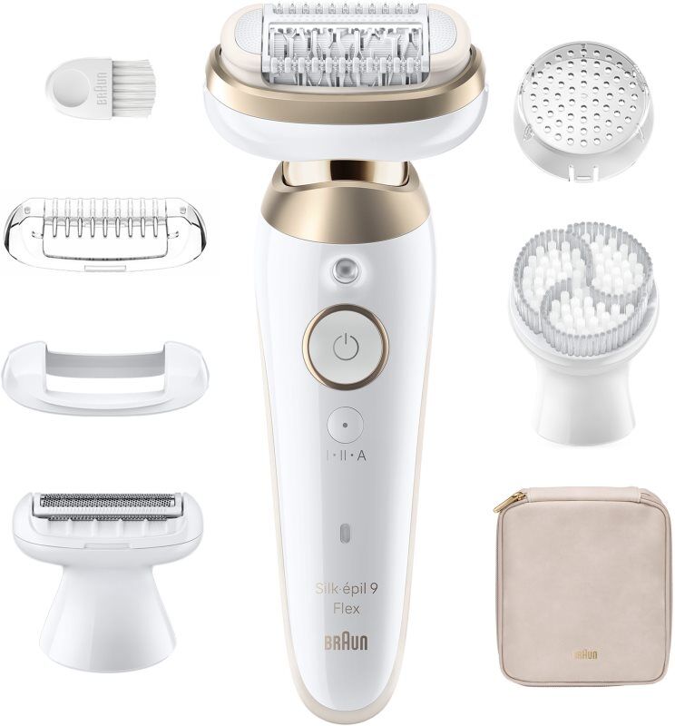 Braun Silk-épil 9 9-060 3D épilateur à tête entièrement flexible conçu pour un rasage humide ou sec 1 pcs