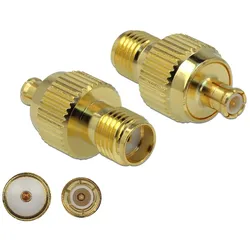 DELOCK Adapter SMA Buchse zu MCX Stecker 3 GHz